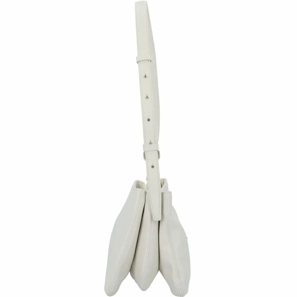 Patrizia Pepe Tris Schultertasche Leder 28 cm
