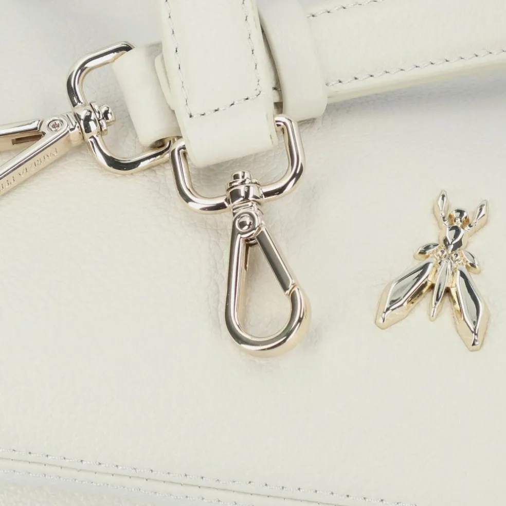 Patrizia Pepe Tris Schultertasche Leder 28 cm