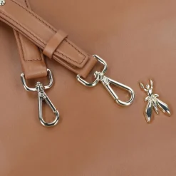 Patrizia Pepe Tris Umhängetasche Leder 37 cm