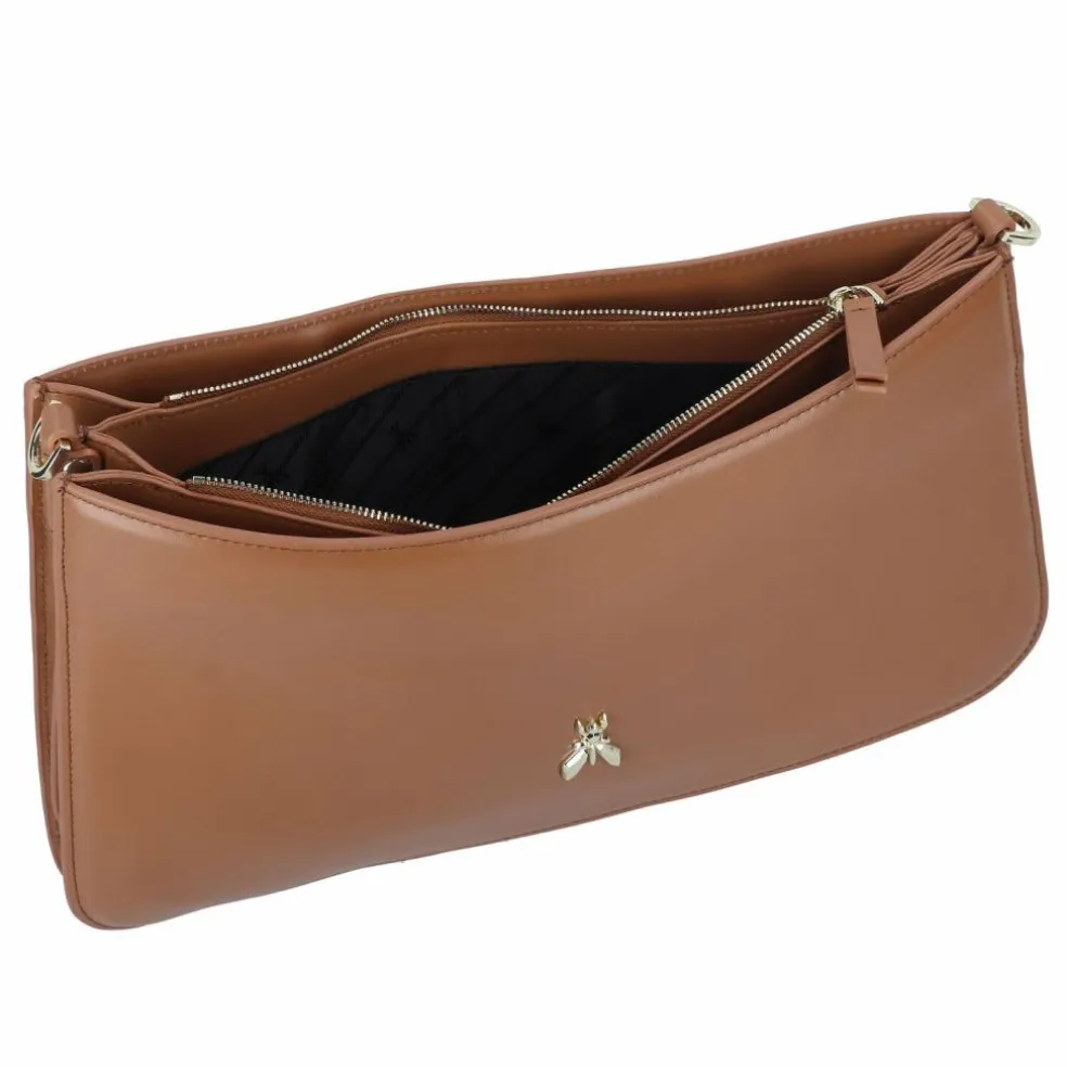 Patrizia Pepe Tris Umhängetasche Leder 37 cm