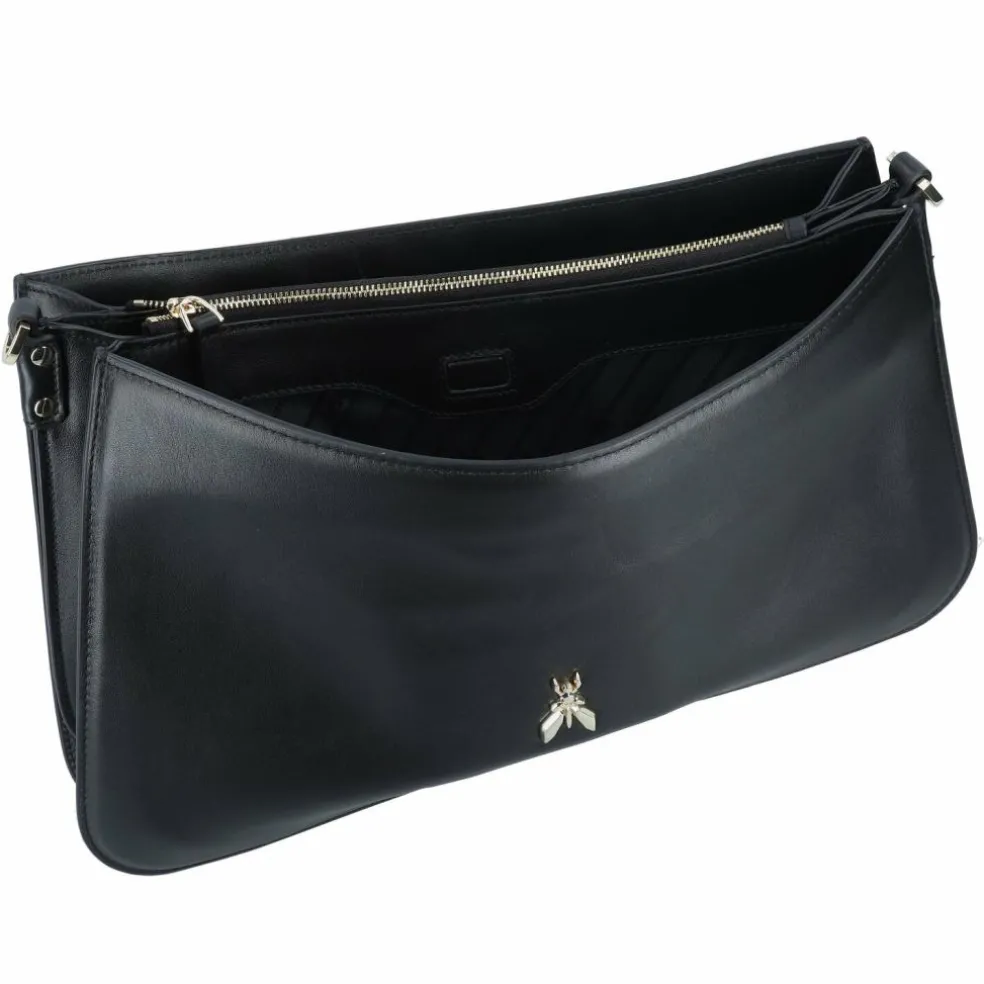 Patrizia Pepe Tris Umhängetasche Leder 37 cm