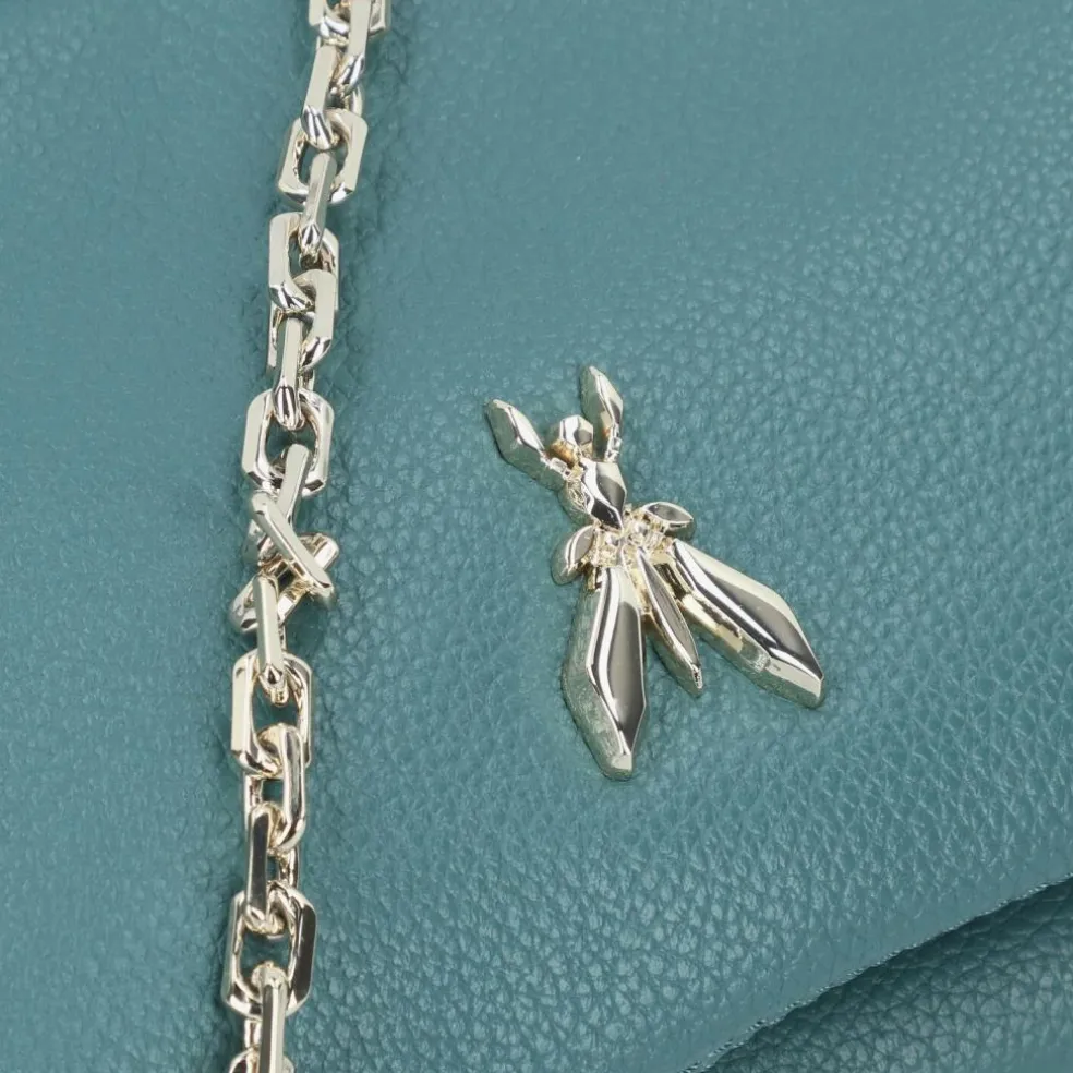 Patrizia Pepe Tris Umhängetasche Leder 22 cm