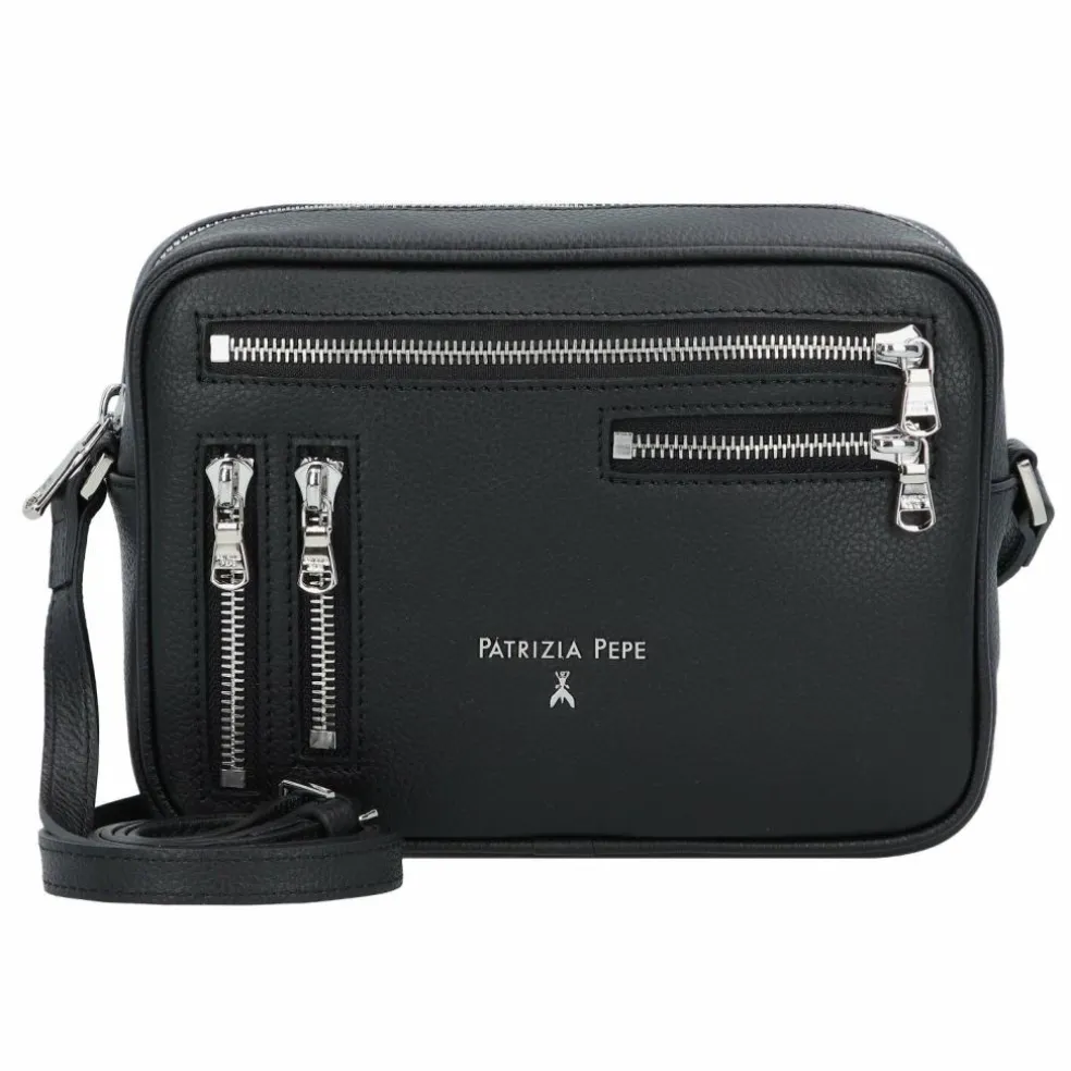 Patrizia Pepe Umhängetasche Leder 23 cm