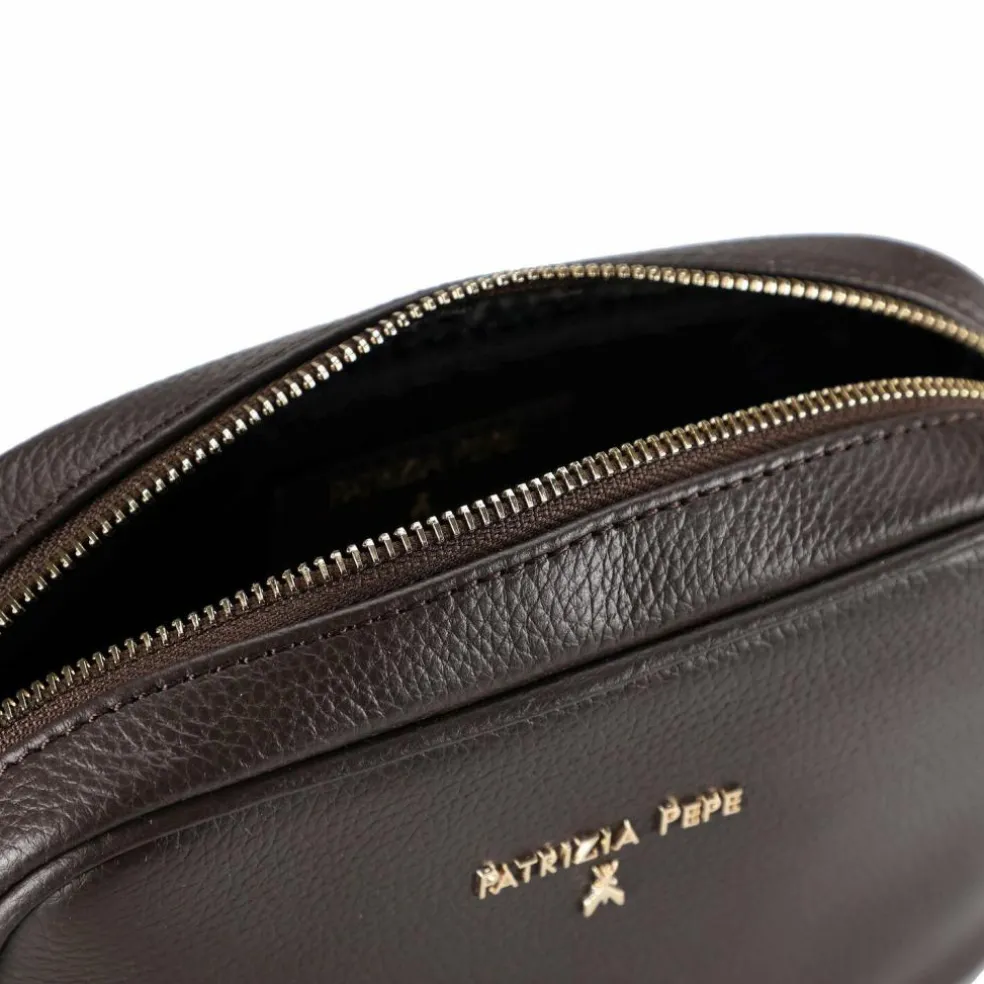 Patrizia Pepe Umhängetasche Leder 20 cm