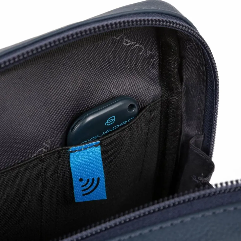 Piquadro Akron Umhängetasche Leder 17 cm