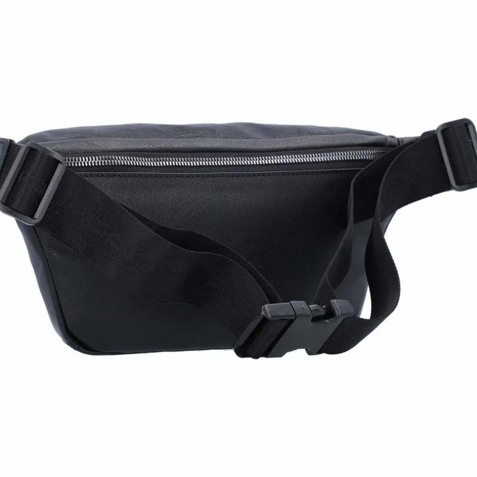 Piquadro Black Square Gürteltasche Leder 31 cm