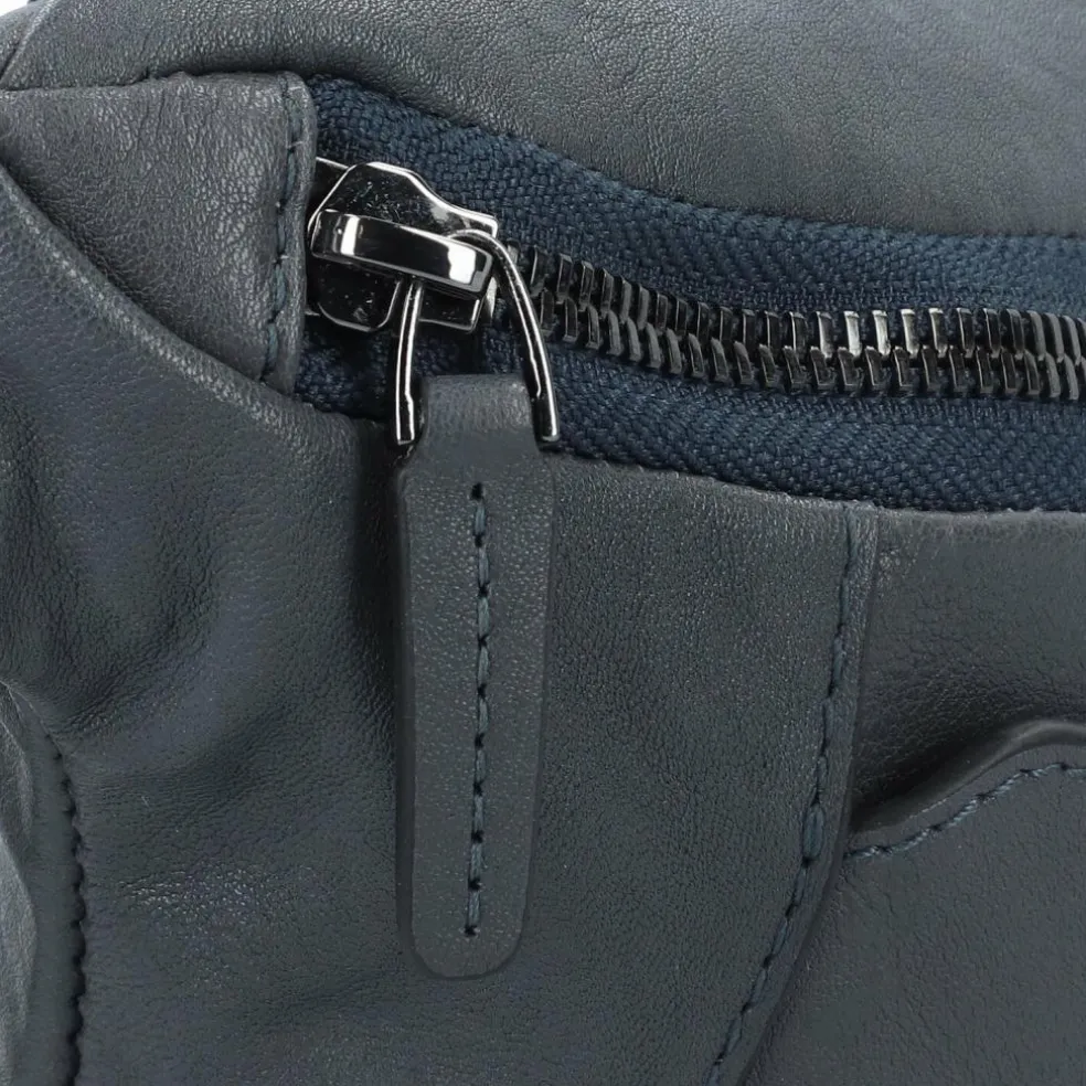 Piquadro Black Square Gürteltasche Leder 31 cm