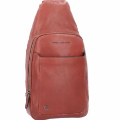 Piquadro Black Square Umhängetasche Leder 20 cm