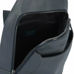 Piquadro Black Square Umhängetasche Leder 20 cm