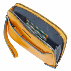 Piquadro Blue Square Clutch Geldbörse Leder 21 cm