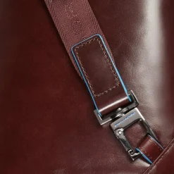 Piquadro Blue Square Mini Bag Umhängetasche Leder 17 cm