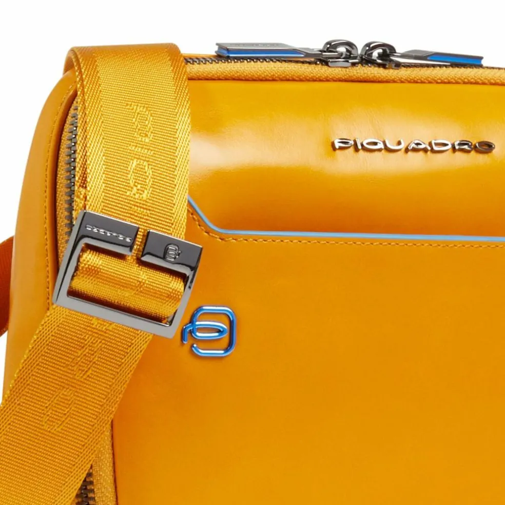 Piquadro Blue Square Umhängetasche Leder 21 cm