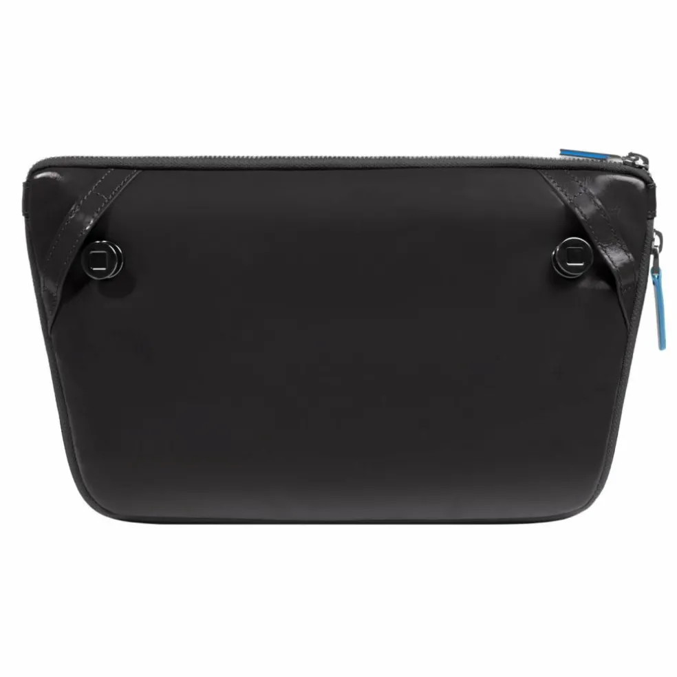 Piquadro Blue Square Umhängetasche Leder 30 cm