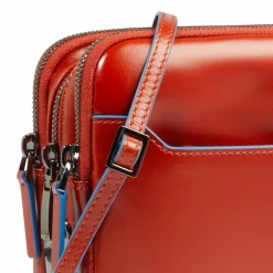 Piquadro Blue Square Umhängetasche Leder 23 cm