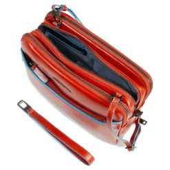 Piquadro Blue Square Umhängetasche Leder 23 cm