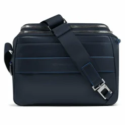 Piquadro Blue Square Umhängetasche Leder 27 cm