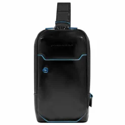 Piquadro Blue Square Umhängetasche Leder 28 cm