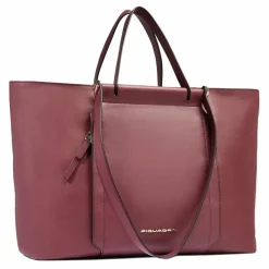Piquadro Circle Shopper Tasche Leder 38 cm Laptopfach