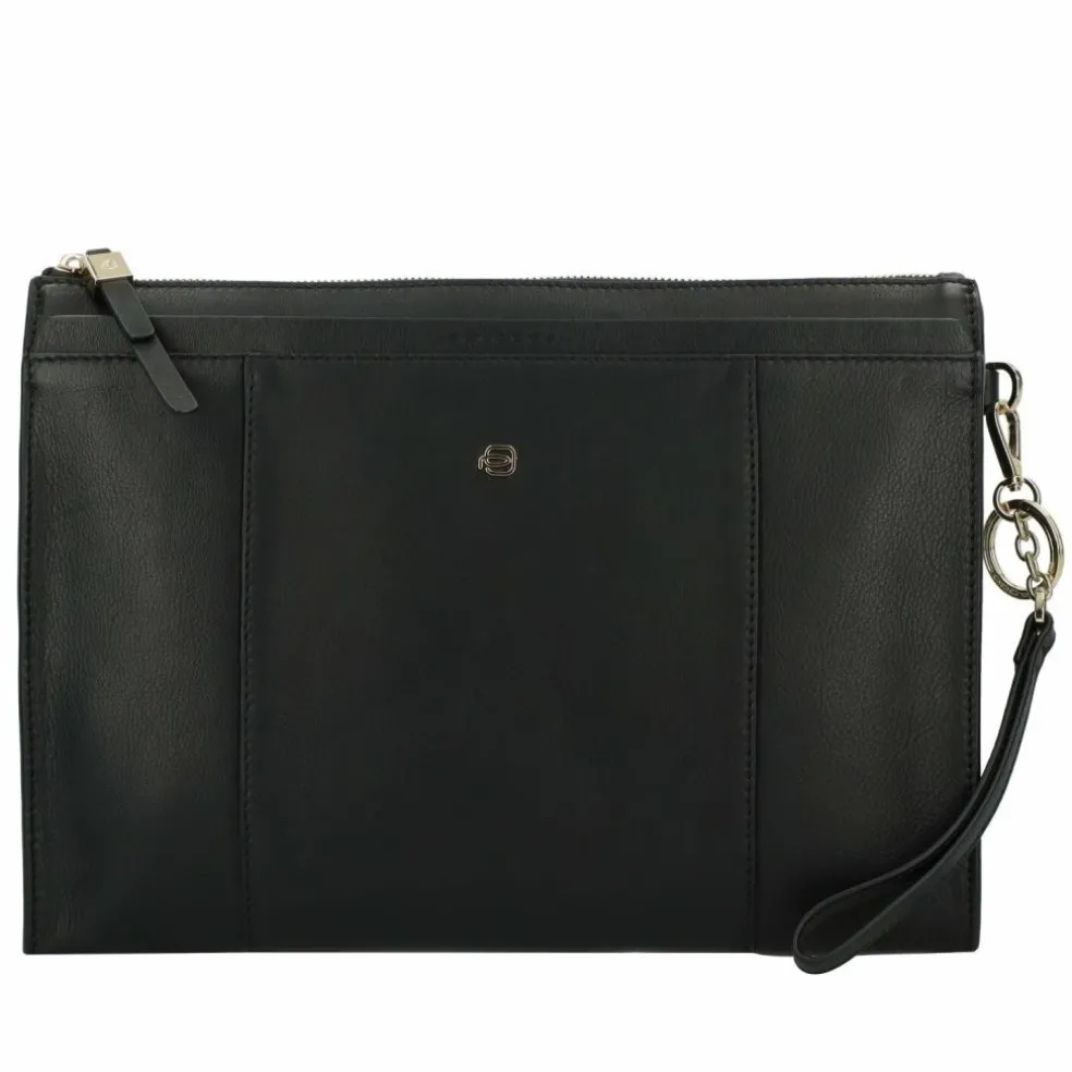 Piquadro Circle Tablet-Clutch Tasche Leder 30,5 cm