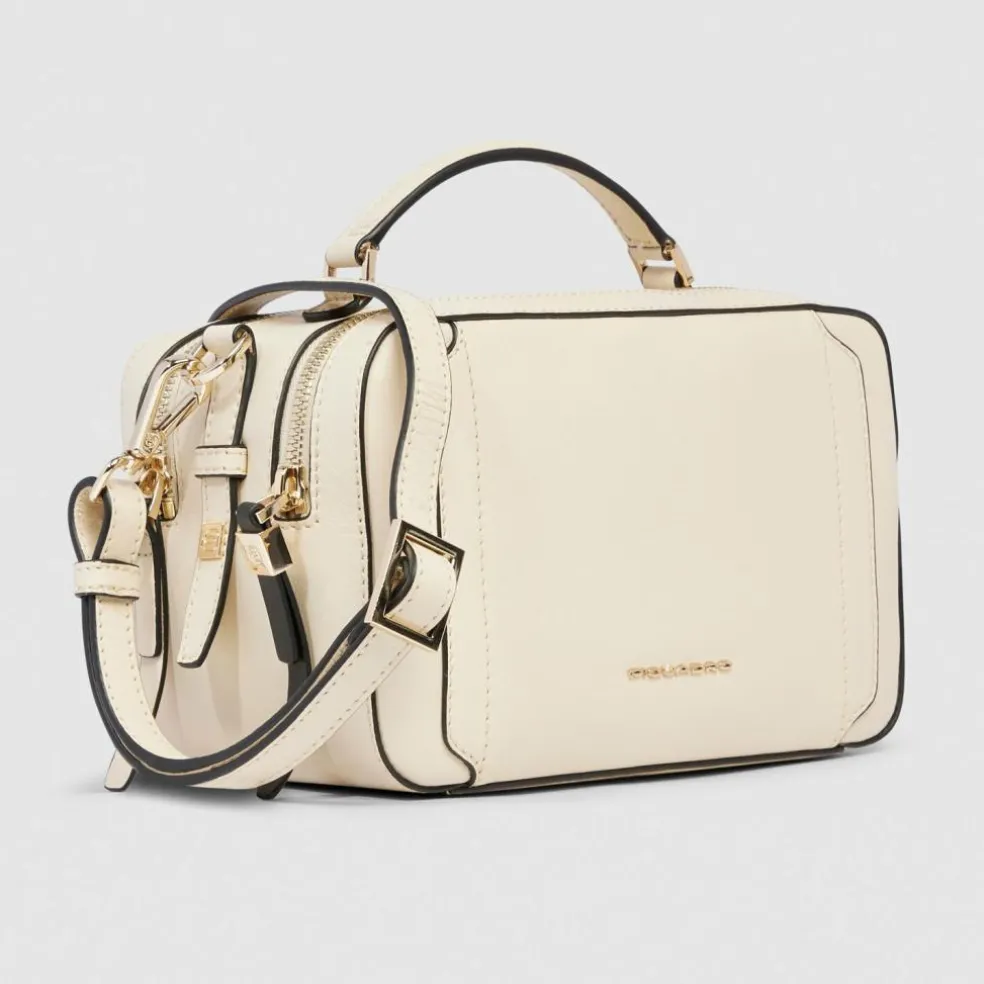 Piquadro Circle Umhängetasche Leder 21 cm