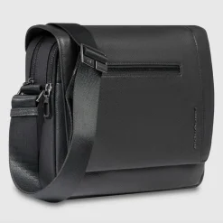 Piquadro Cronus Umhängetasche Leder 28 cm