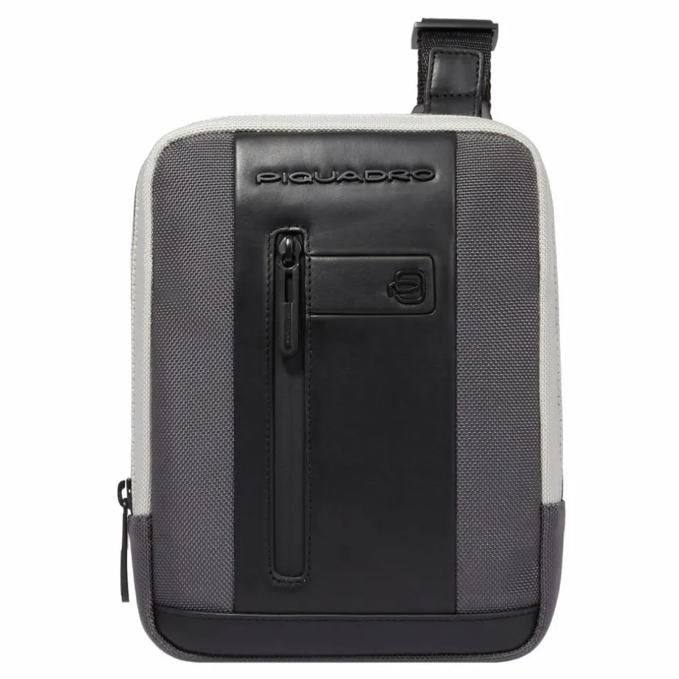 Piquadro iPad mini pocket crossbody bag in recycled fabric