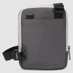 Piquadro iPad mini pocket crossbody bag in recycled fabric