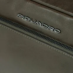 Piquadro Philip Umhängetasche Leder 27 cm