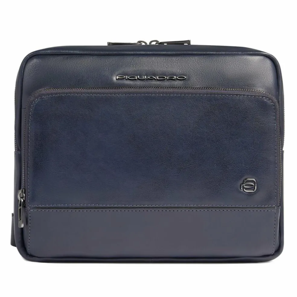 Piquadro Philip Umhängetasche Leder 27 cm