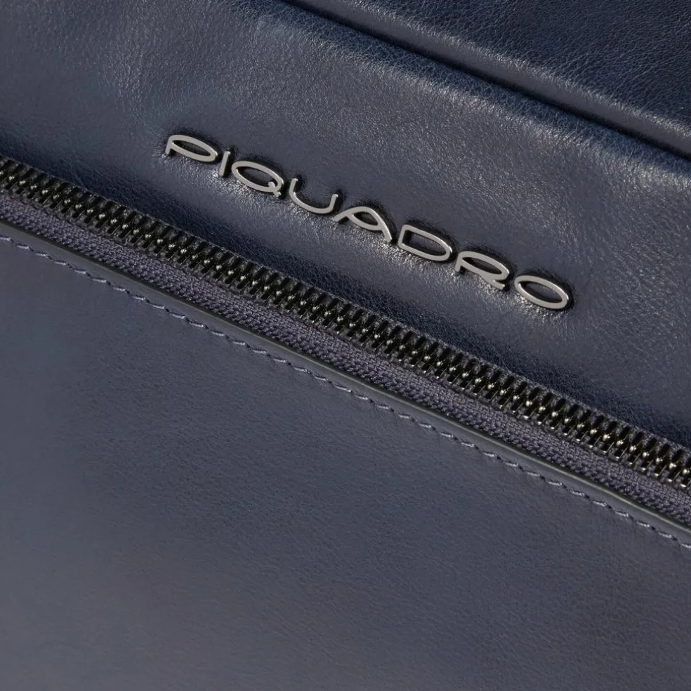 Piquadro Philip Umhängetasche Leder 27 cm