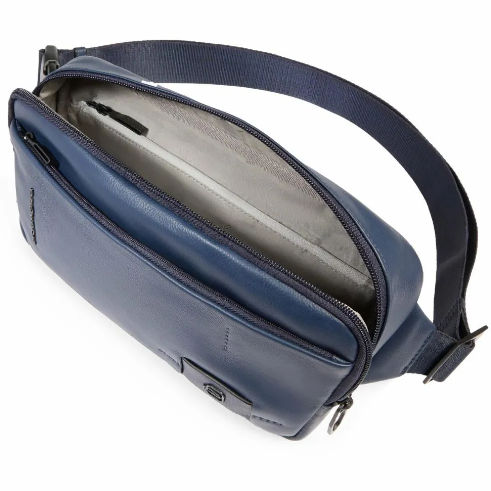 Piquadro Russel Gürteltasche Leder 28 cm