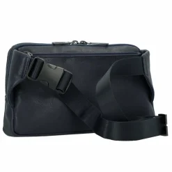 Piquadro Wollem Gürteltasche RFID Schutz Leder 27 cm