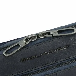 Piquadro Wollem Gürteltasche RFID Schutz Leder 27 cm