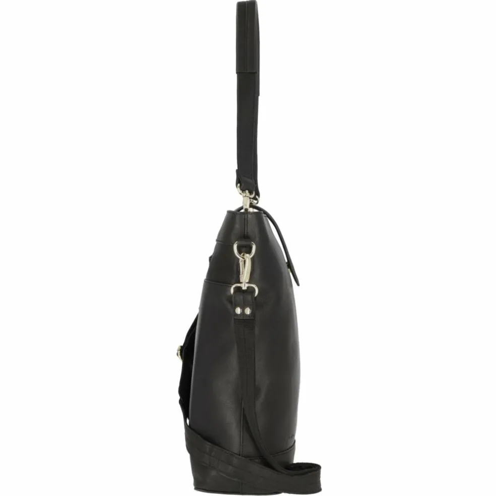 Plevier Bow Schultertasche Leder 30 cm Laptopfach