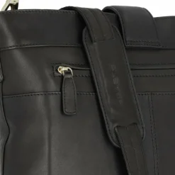 Plevier Bow Schultertasche Leder 30 cm Laptopfach