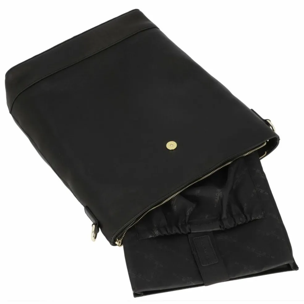 Plevier Bow Schultertasche Leder 30 cm Laptopfach