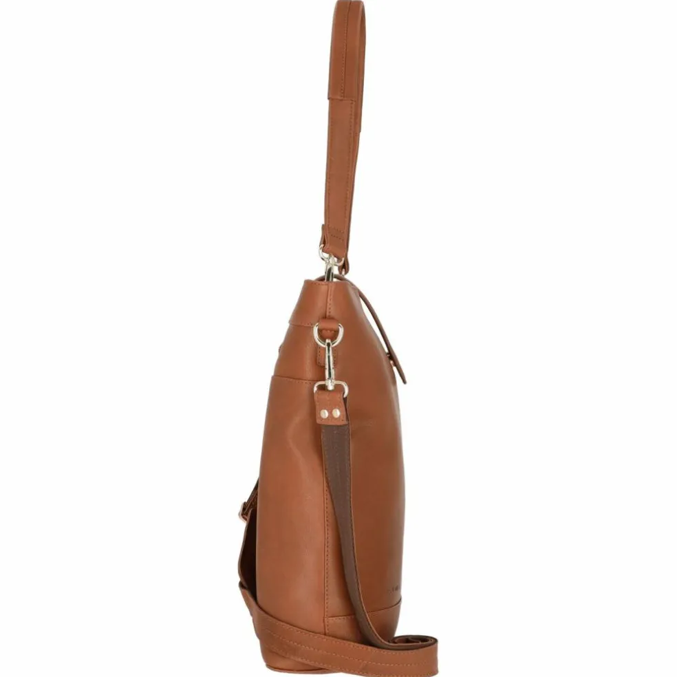 Plevier Bow Schultertasche Leder 30 cm Laptopfach