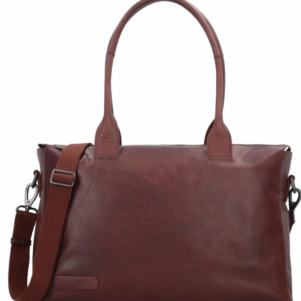 Plevier Rock Beryl Schultertasche Leder 40.5 cm Laptopfach
