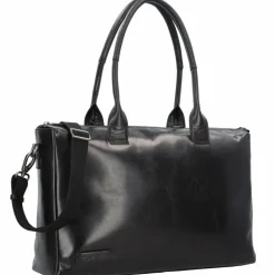 Plevier Rock Copal Schultertasche Leder 44 cm Laptopfach