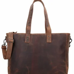Plevier Shopper Tasche Leder 41 cm Laptopfach
