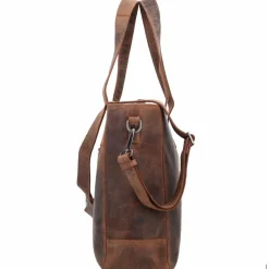 Plevier Shopper Tasche Leder 41 cm Laptopfach