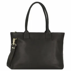 Plevier Structure Antilla Schultertasche RFID Schutz Leder 40 cm Laptopfach