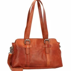 Spikes & Sparrow Schultertasche Leder 34 cm