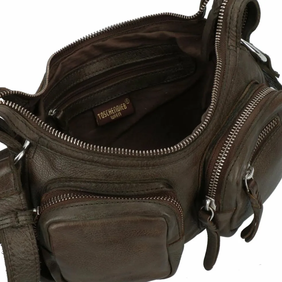 Taschendieb Wien Salvatorianerplatz Umhängetasche Leder 24 cm