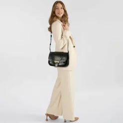 The Bridge BENEDETTA Umhängetasche Leder 24 cm