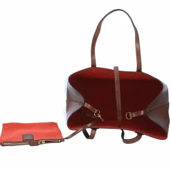 The Bridge Dalston Schultertasche Leder 32 cm