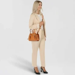 The Bridge Elena Handtasche Leder 21 cm