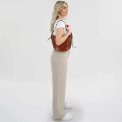 The Bridge Fedora Schultertasche Leder 28 cm