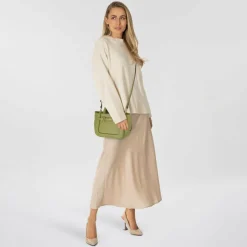 The Bridge Gaia Handtasche Leder 23 cm