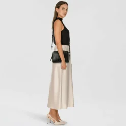 The Bridge Ines Umhängetasche Leder 21 cm